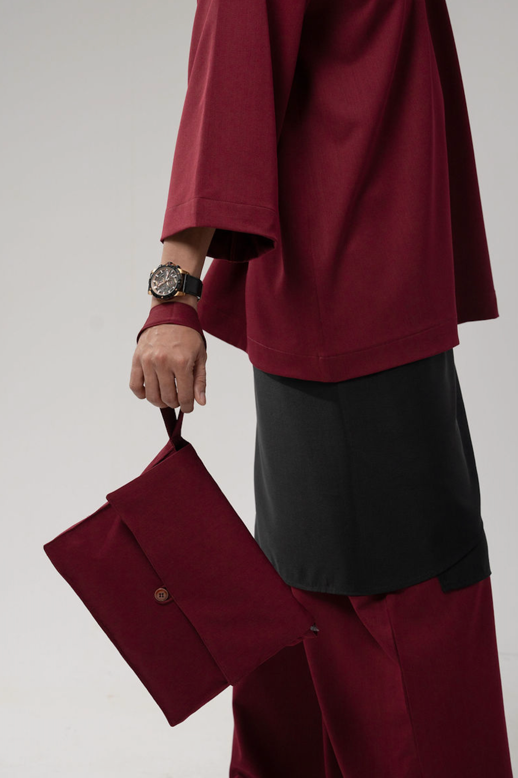 Pre-order: Bentara Baju Melayu in Burgundy