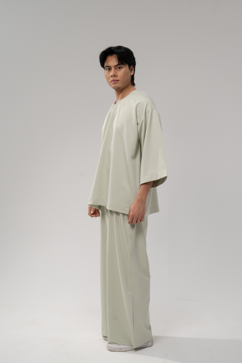 Pre-order: Bentara Baju Melayu in Sage Green
