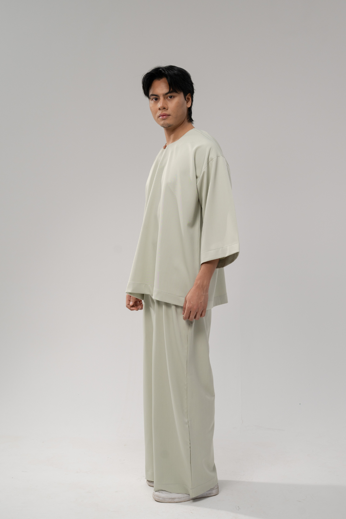 Bentara Baju Melayu in Sage Green