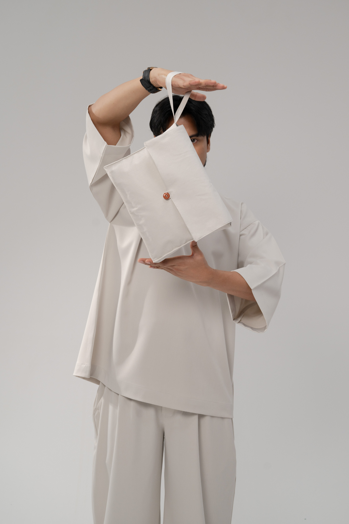 Bentara Baju Melayu in Moonlit Silver