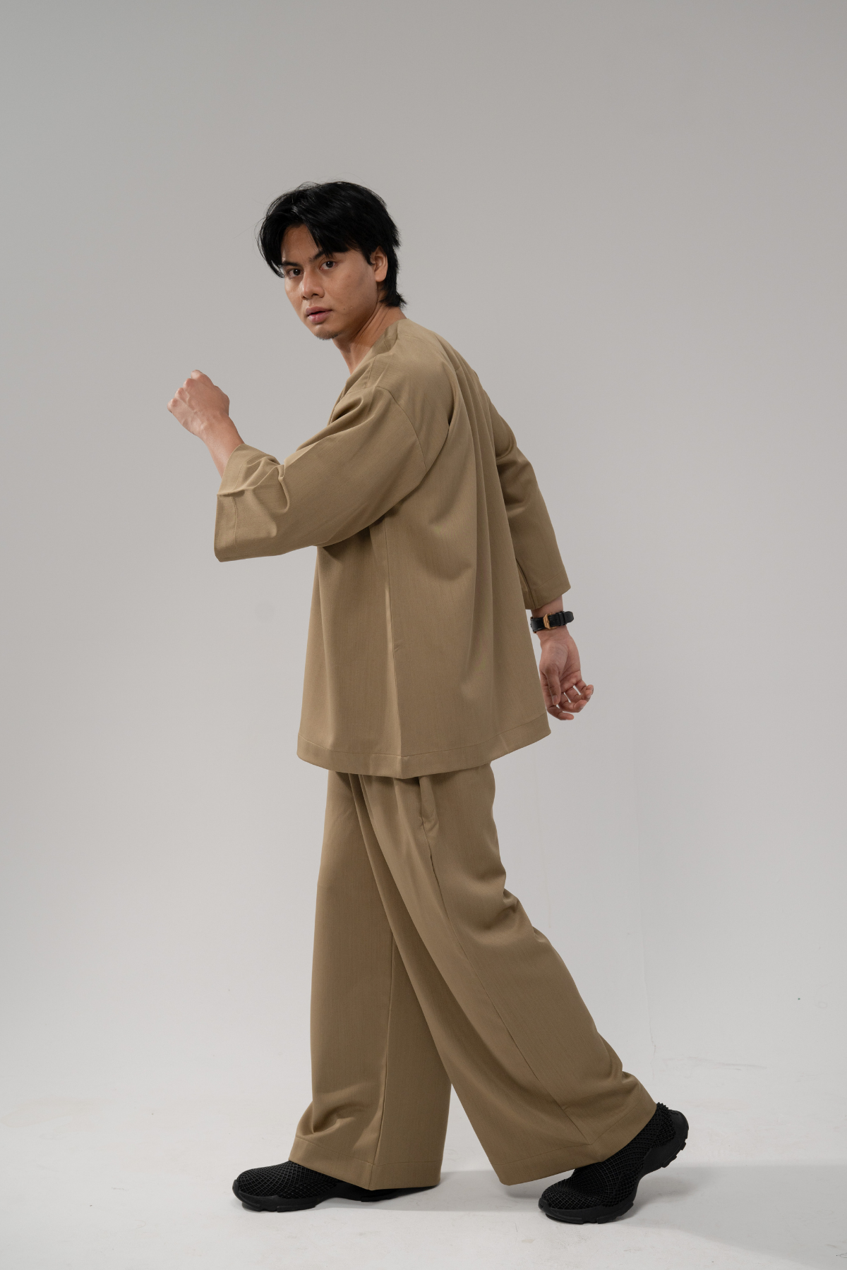 Bentara Baju Melayu in Dark Tan