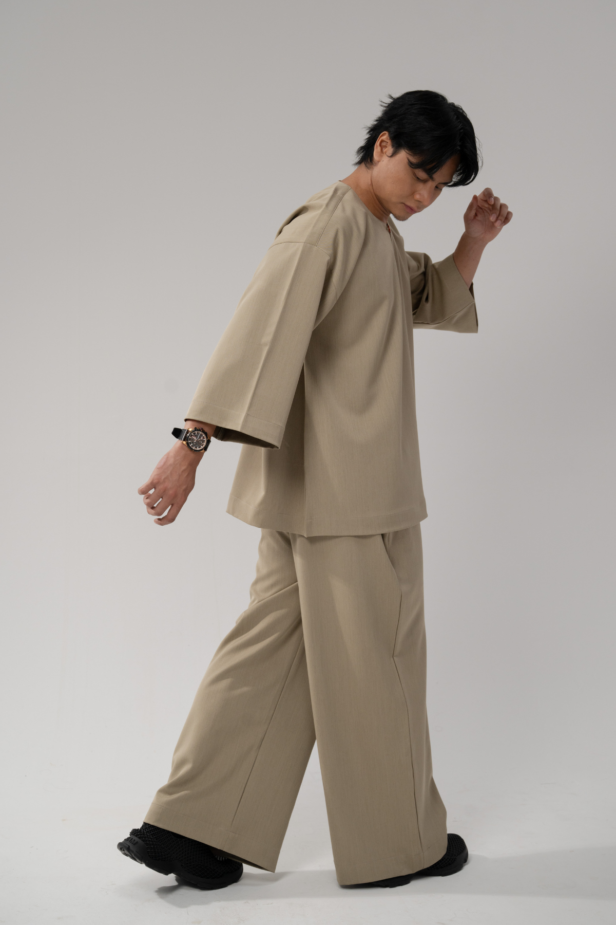 Bentara Baju Melayu in Desert Khaki