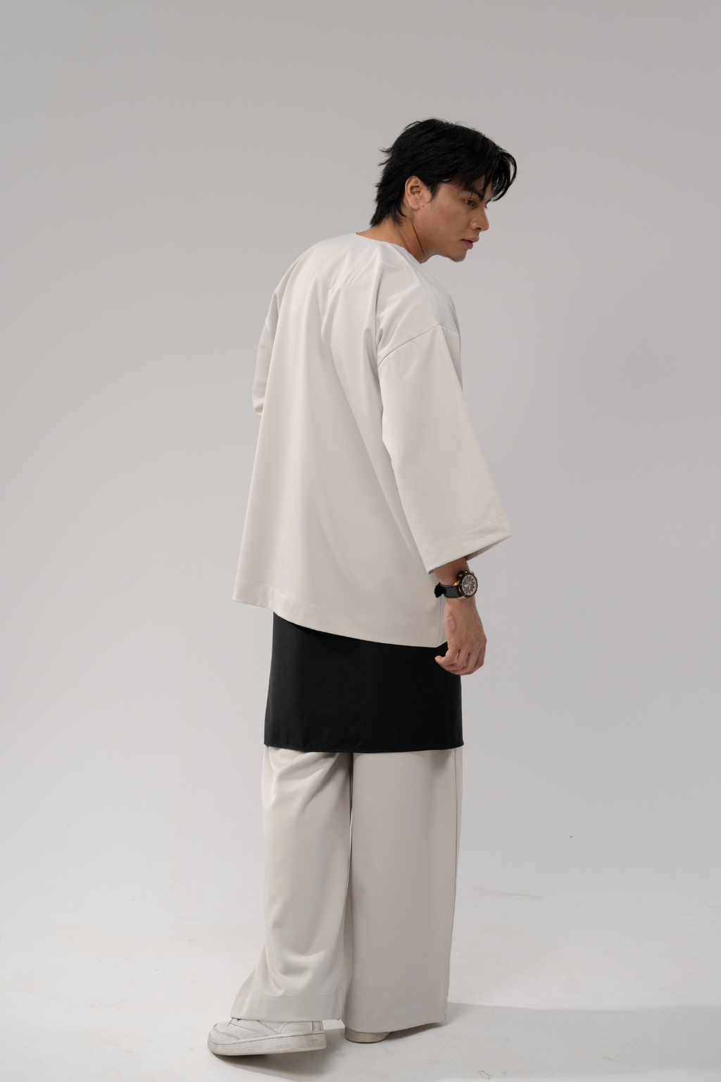 Pre-order: Bentara Baju Melayu in Moonlit Silver