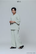 Bentara Baju Melayu in Sage Green