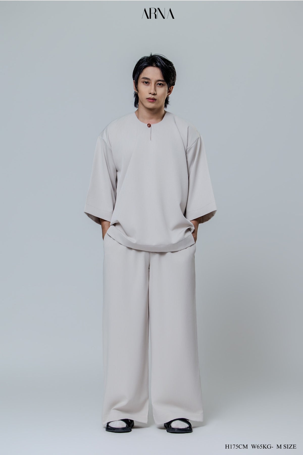 Bentara Baju Melayu in Moonlit Silver