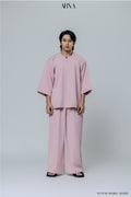 Bentara Baju Melayu in Blush Pink