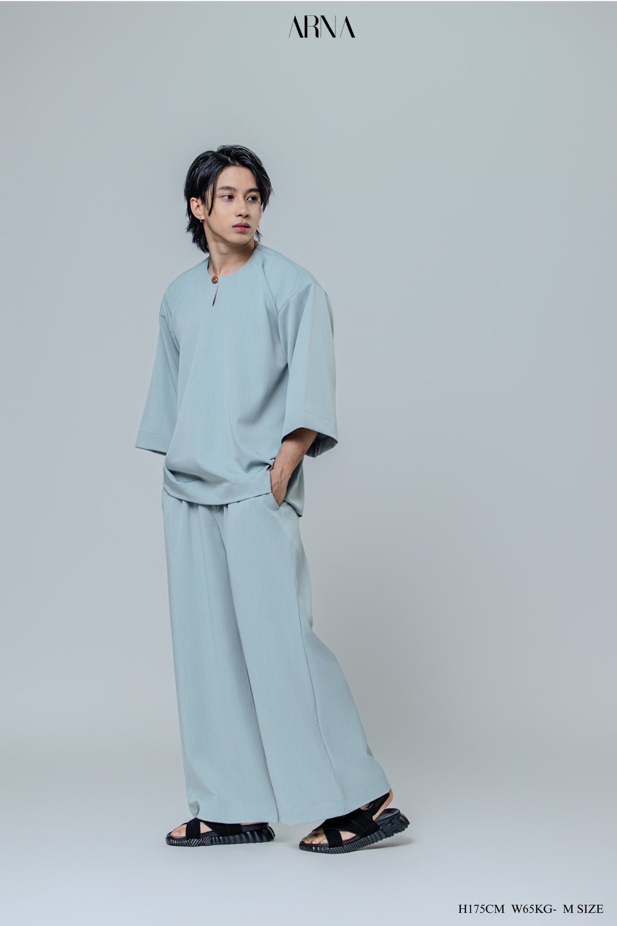 Bentara Baju Melayu in Glacier Blue