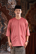 Satria Baju Melayu in Dusty Roses