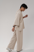 Bentara Baju Melayu in Nude Beige