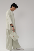 Pre-order: Bentara Baju Melayu in Sage Green